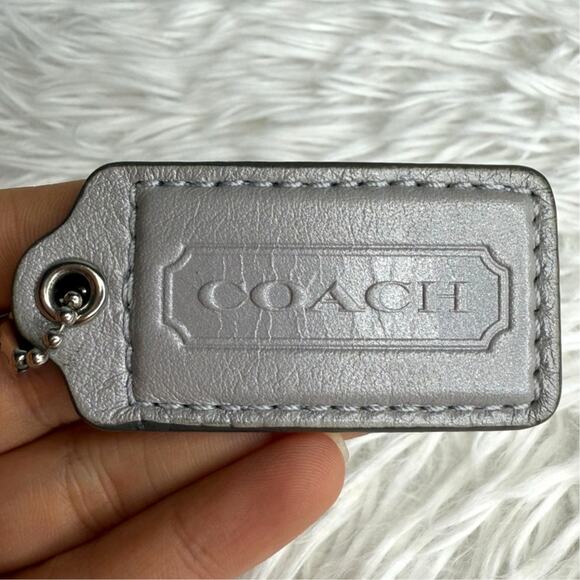 2.5" COACH Fob Bag Charm Hang tag Hangtag - Picture 1 of 2